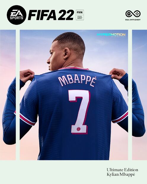 El futbolista Kylian Mbappé será la portada de FIFA 22