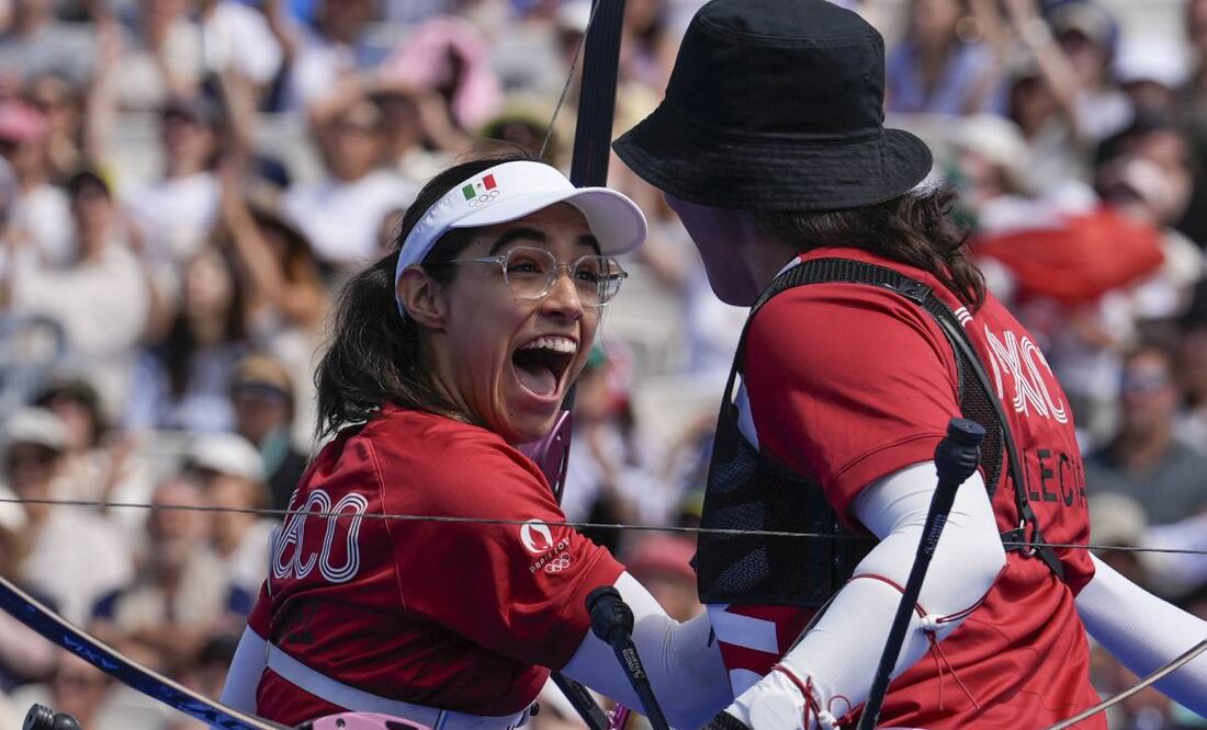 El bronce sabe a oro para el equipo mexicano, que hace historia en Paris 2024. Foto: AP