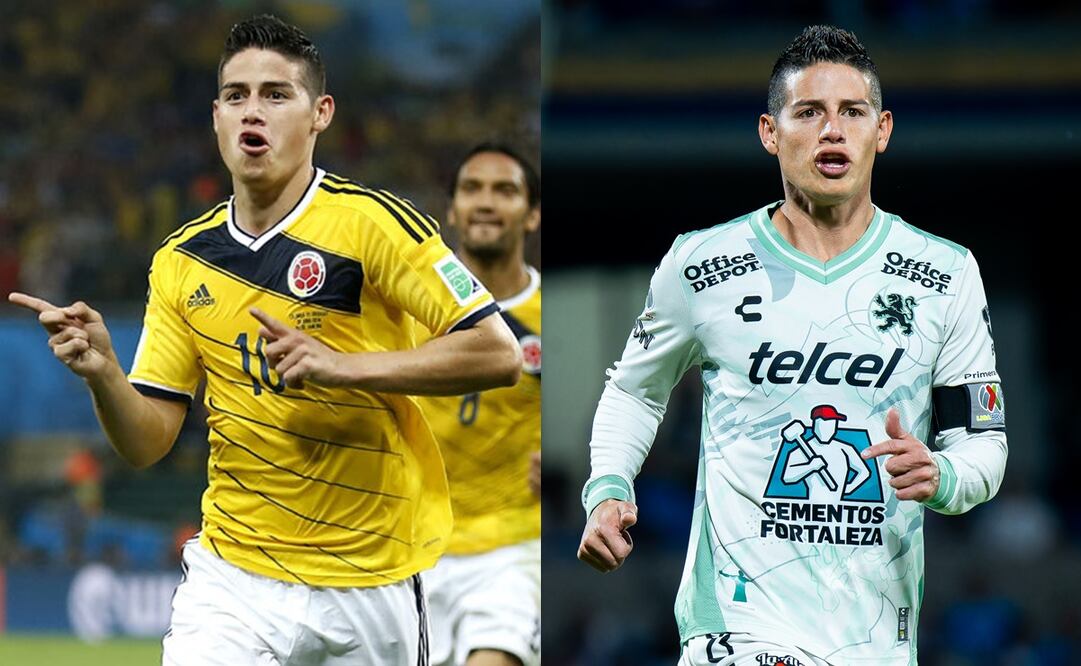 El colombiano James Rodríguez es el primer y único ganador de la bota de oro de la Copa del Mundo en jugar en México | FOTO: Especial