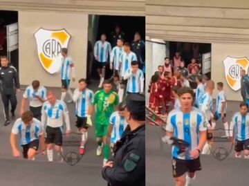 Lionel Messi encaró a jugador de Venezuela y generó una bronca