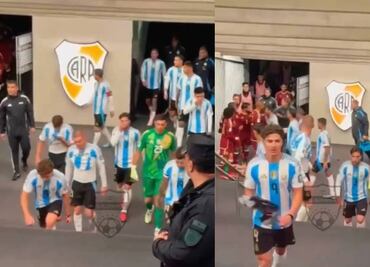 Lionel Messi encaró a jugador de Venezuela y generó una bronca