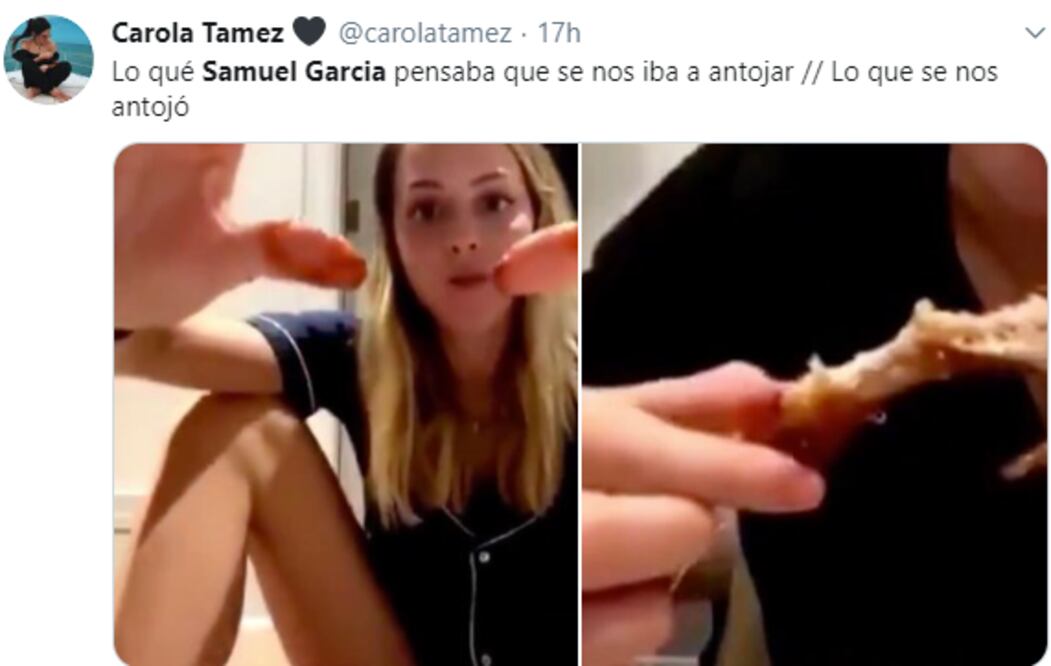 Mienten si no se les antojaron las costillas que estaban comiendo...