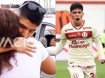 Piero Quispe se despidió de su familia antes de reportar con Pumas:  "Es un reto bastante bonito"