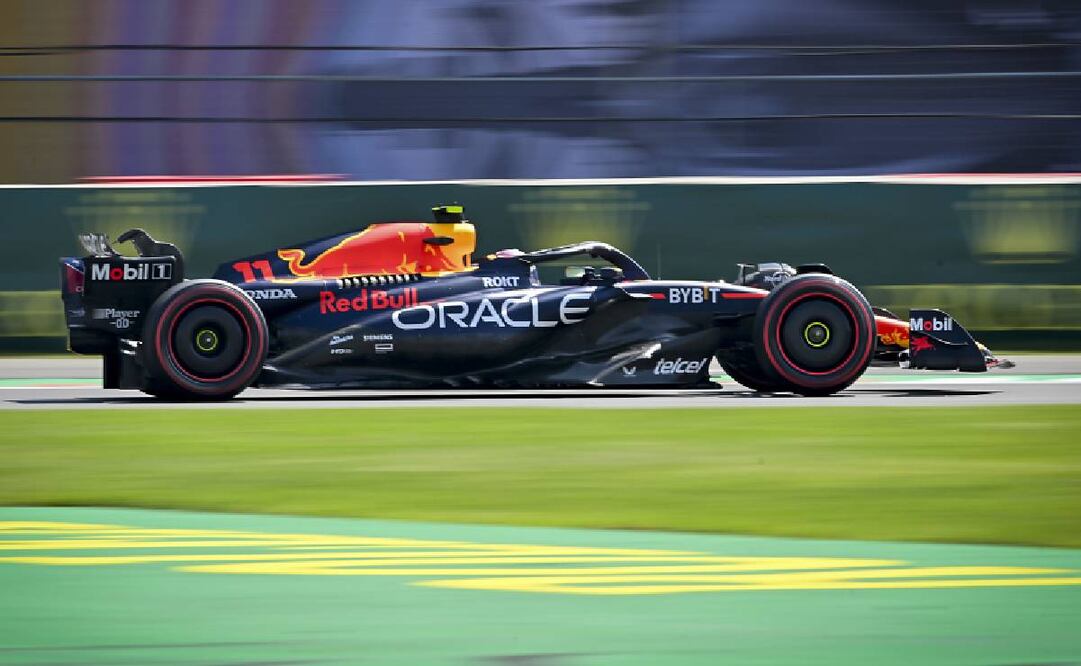 Checo Pérez tuvo una buena participación en la qualy del GP de México. Foto: Imago7