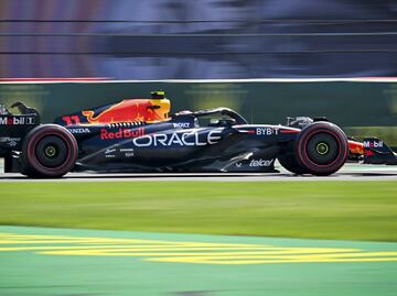Checo Pérez largará quinto en el Gran Premio de México