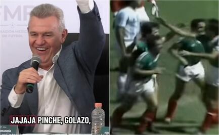 "¡Qué golazo!": La reacción de Javier Aguirre a su tanto ante la Argentina de Maradona