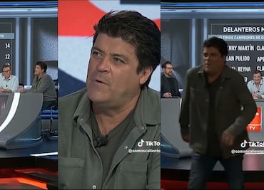 "¿Puedo ir a hacer 'pipí'?", el 'Burro' interrumpe programa deportivo en aparente estado de ebriedad