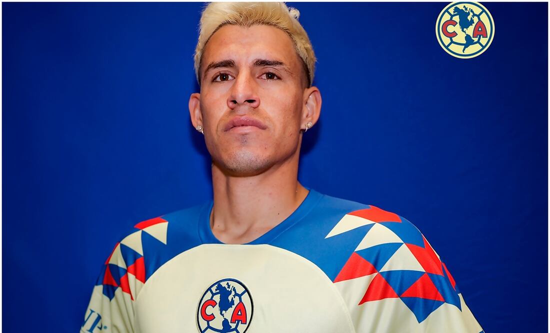 Chicote Calderón presentado con América - TW: @clubamerica