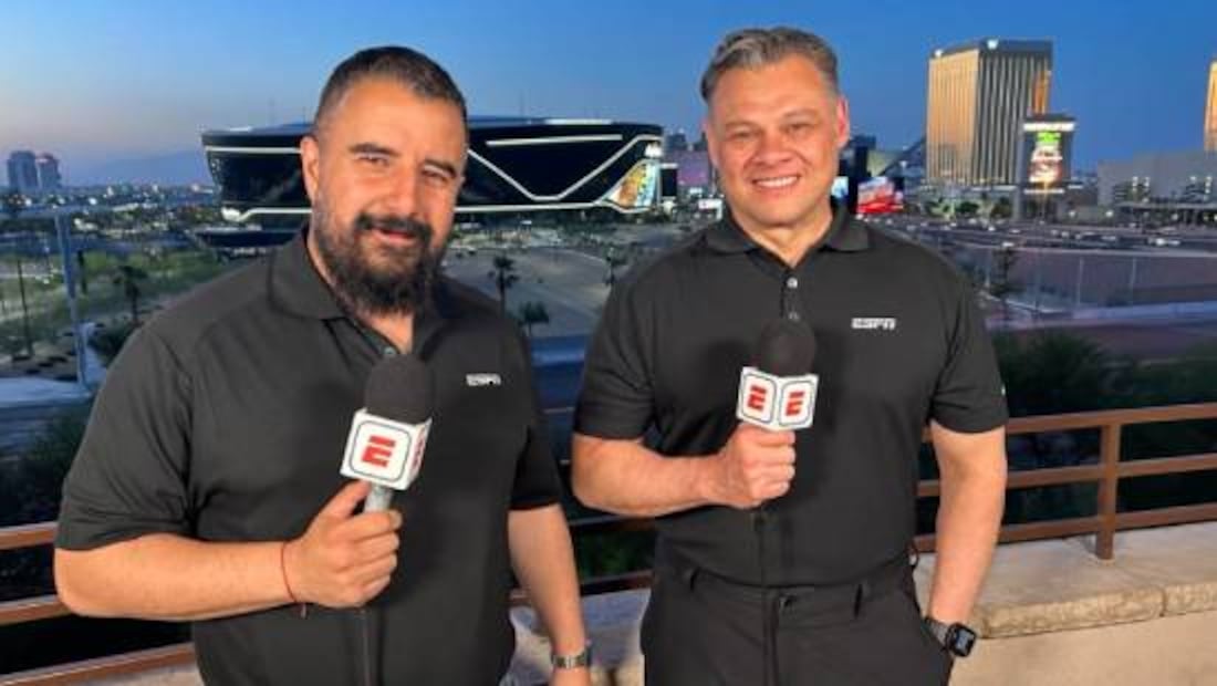 Álvaro Morales es del talento principal de ESPN. Foto: Especial