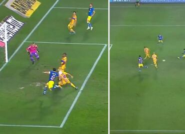 VIDEO: Henry Martín y Diego Valdés fallaron dos goles cantados para el América ante los Tigres