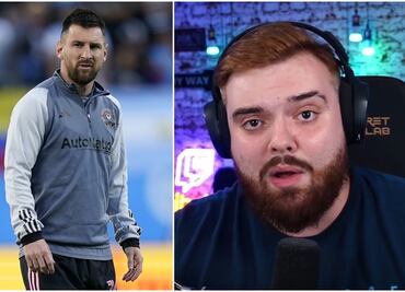 Messi llama 'hijo de p...' a Ibai Llanos: 'Estoy enojado con vos, no tenés privacidad'