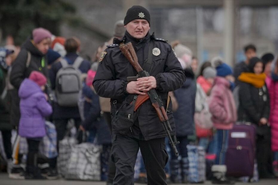 10 tristes y trágicas fotos del primer ataque de Rusia a Ucrania