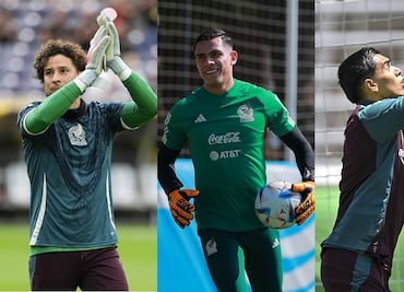 Los porteros que pelean por un lugar en la Selección Mexicana para la Copa del Mundo de 2026