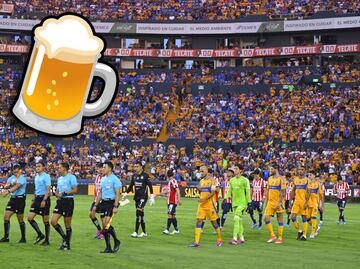 Exhiben a aficionado de Tigres que se fue del Estadio Universitario sin pagar 16 cervezas