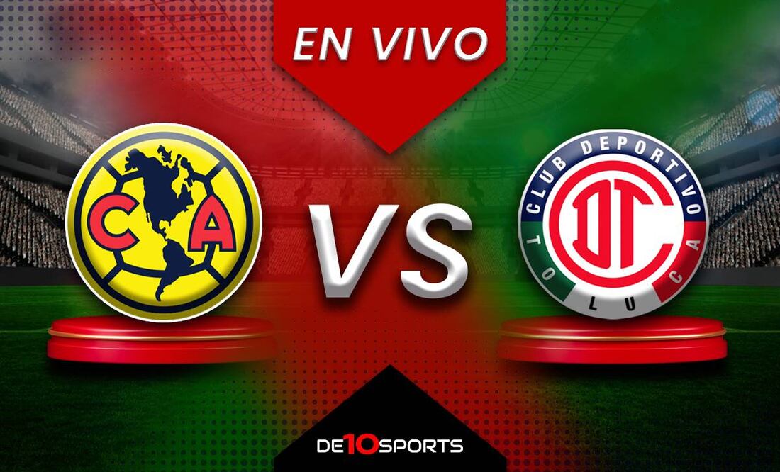América vs Toluca EN VIVO. Juego ONLINE Cuartos de Final | Apertura 2024 Liga MX HOY