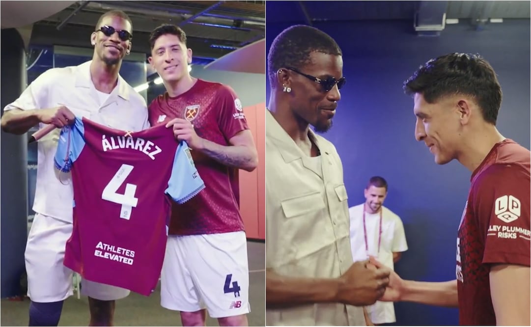FOTO: ESPECIAL - West Ham sorprende al compartir encuentro entre Edson Álvarez y Jimmy Butler