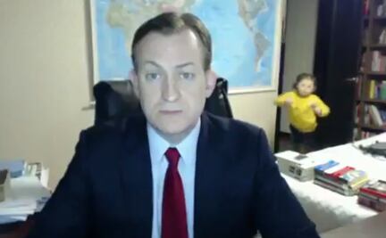 “La hija de la BBC” a 4 años de interrumpir la entrevista de su padre
