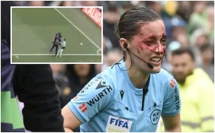 Camarógrafo golpeó de forma brutal a árbitro asistente en partido del Betis