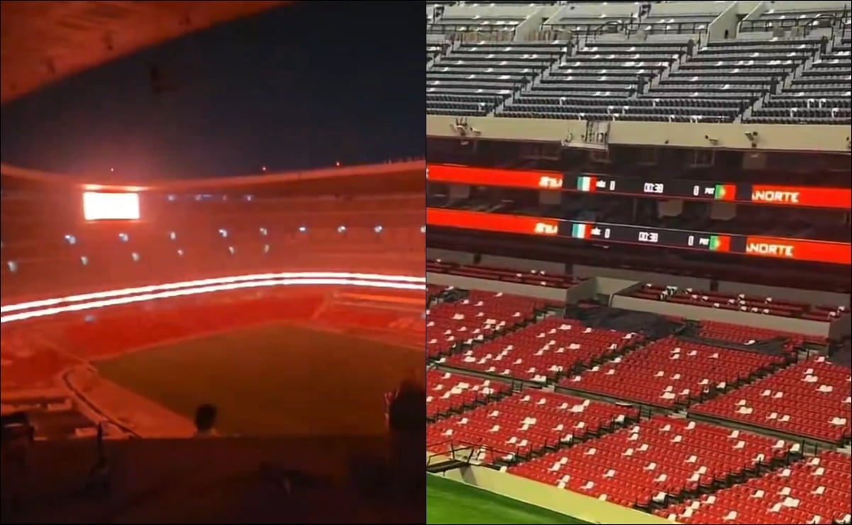 El Estadio Azteca realiza pruebas para su reapertura; ya presume el ...