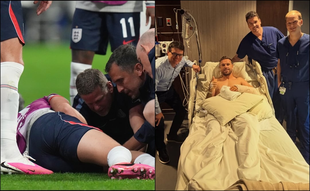 Jordan Henderson fue operado con éxito tras su lesión en el México vs Inglaterra. FOTOS: AP / Especial