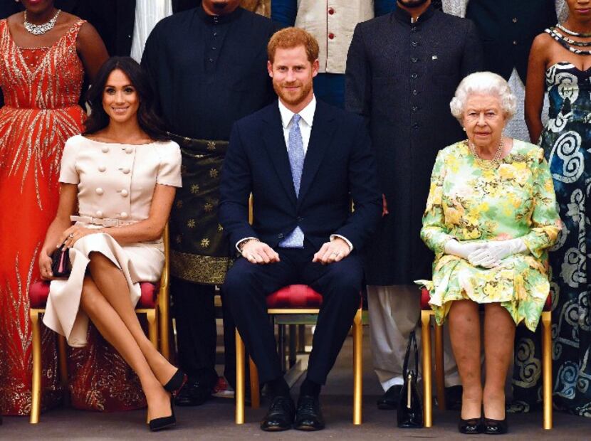 Harry y Meghan nombran a su hija en honor a la reina Isabel y Lady Di