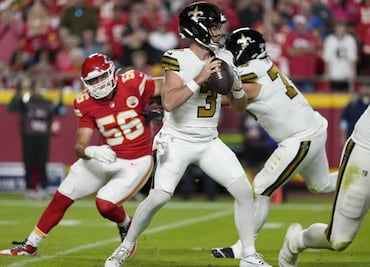 Kansas City Chiefs derrota a los New Orleans Saints 26-13