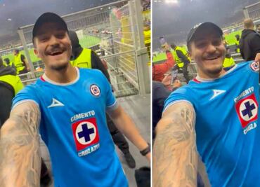 Identifican al aficionado de Cruz Azul que estuvo durante el Inter de Milán vs Barcelona