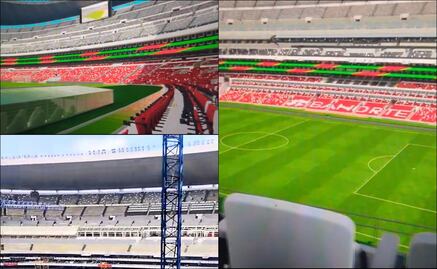 Estadio Azteca: Afición del América explota porque butacas sean rojas y blancas tras remodelación