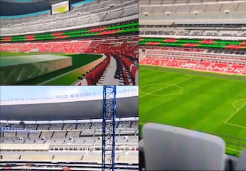 Estadio Azteca: Afición del América explota porque butacas sean rojas y blancas tras remodelación