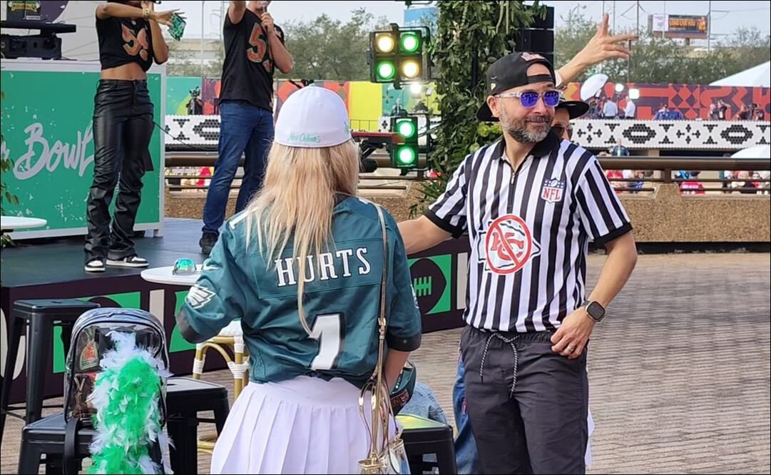 Seguidores de los Eagles de Filadelfia se llevaron el duelo de las gradas en el Super Bowl LIX / FOTO: Javier Maldonado - EL UNIVERSAL