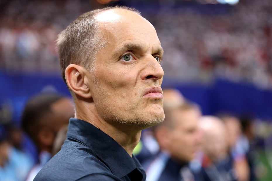 Thomas Tuchel con la selección de Inglaterra, durante la Copa del Mundo de 2026 - Foto: AFP