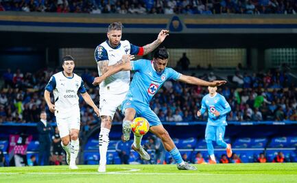 Cruz Azul y Rayados sellan el empate a un gol, en un duelo donde Sergio Ramos robó los reflectores