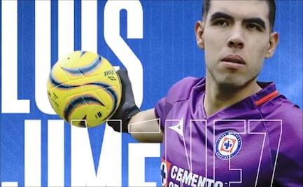 Cruz Azul presentó a su nuevo refuerzo; Luis Jiménez será portero de la Máquina