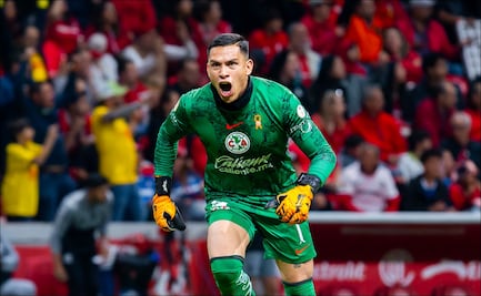 Luis Ángel Malagón hizo un polémico festejo a la afición de Toluca en el segundo gol americanista