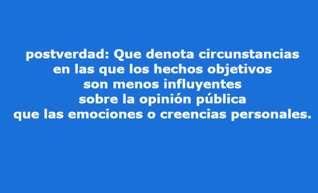 La palabra del año íntimamente ligada a Donald Trump y Facebook