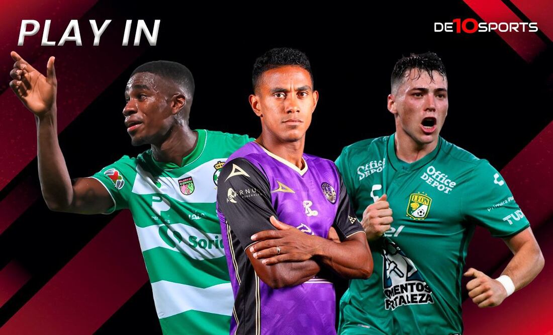 Félix Torres, Édgar Barcenas y Federico Viñas con sus equipos de Liga MX / FOTO: Imago7