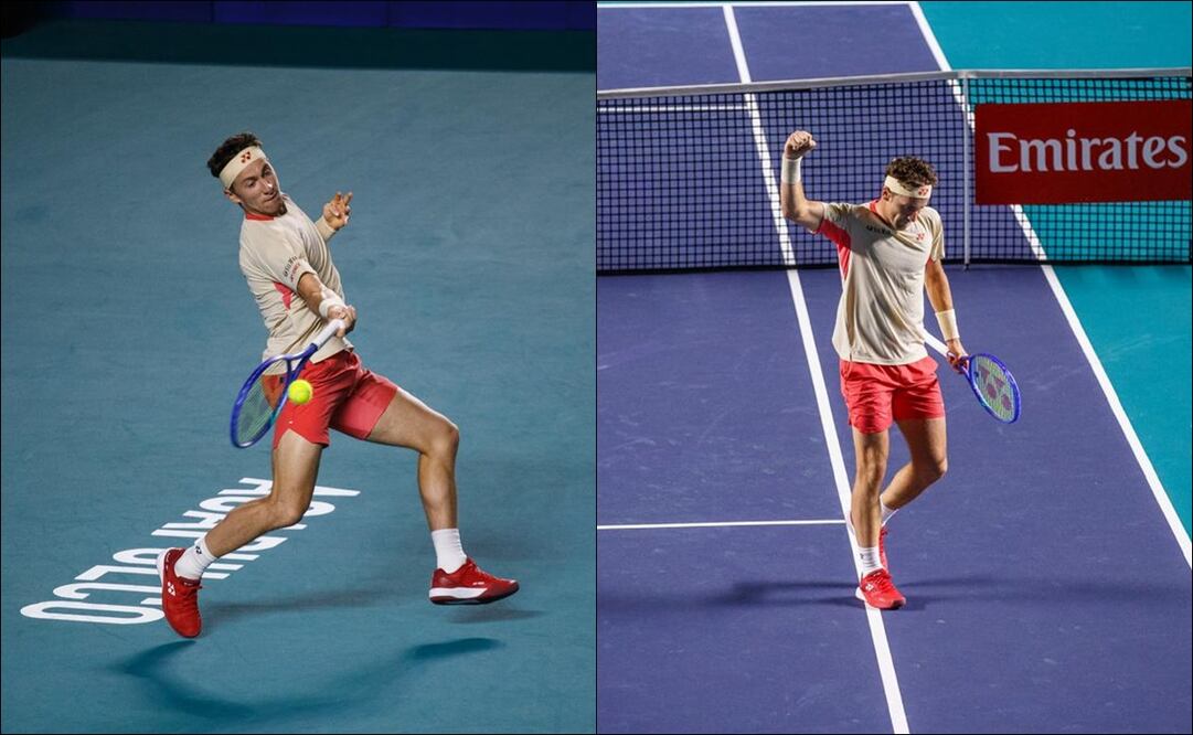 Casper Ruud, Tommy Paul y Ben Shelton avanzaron a segunda ronda del Abierto Mexicano de Tenis y demostraron que son favoritos / FOTOS: Esteban Torreblanca - EL UNIVERSAL