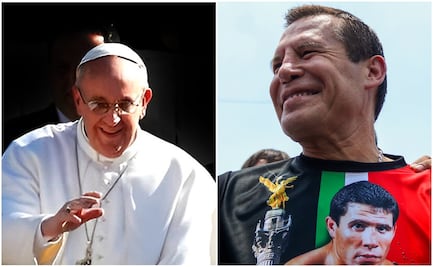 Julio César Chávez y la frase con la que hizo reír al papa Francisco 