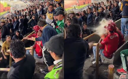 Aficionados de Toluca se vuelven virales tras ser agredidos por seguidores de Pumas en CU