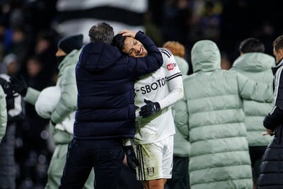 Raúl Jiménez revela de dónde tomó inspiración para su festejo en la victoria de Fulham; celebra al estilo del FIFA