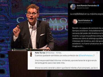 David Faitelson se hartó de sus colegas periodistas: 'tontos, perdedores y miserables'