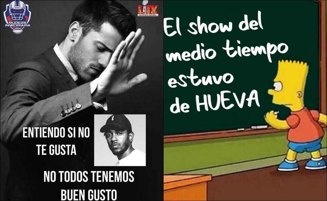Kendrick Lamar es blanco de los MEMES luego de “defraudar” en el show de medio tiempo del Super Bowl LIX / FOTO: ESPECIAL