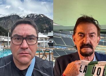 Jorge Pietrasanta le dice a Ricardo La Volpe que no sabe hablar y se burla de su compañero en TUDN