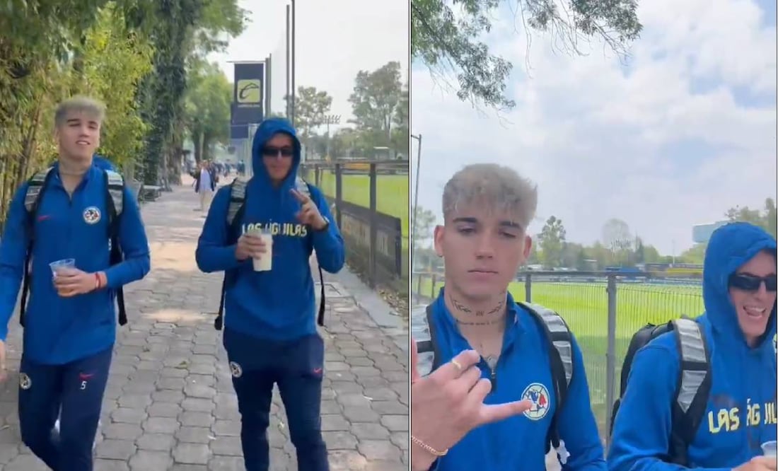 Kevin Álvarez se pintó el pelo y estrenó tatuajes de cara a la Semifinal entre Pachuca y América. Foto: Especial