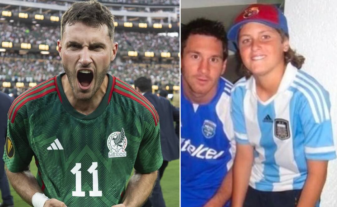 Santiago Giménez nació en Buenos Aires pero prefirió jugar con la Selección Mexicana. Foto: Imago7 / Especial