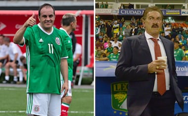 Cuauhtémoc Blanco y sus momentos de tensión con Ricardo La Volpe. Foto: Especial