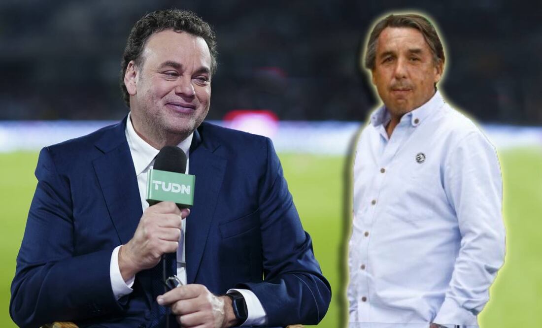David Faitelson y Emilio Azcárraga. FOTOS: Imago7