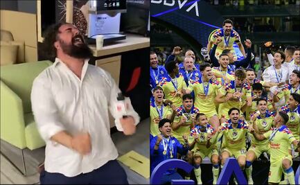 "¡América sigue siendo el padre del futbol mexicano!", así fue la reacción de Álvaro Morales por el Bicampeonato