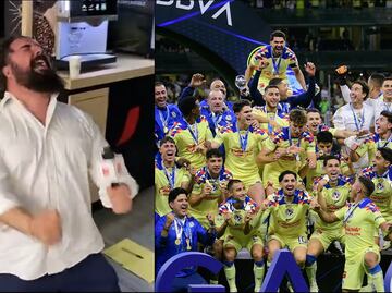 "¡América sigue siendo el padre del futbol mexicano!", así fue la reacción de Álvaro Morales por el Bicampeonato