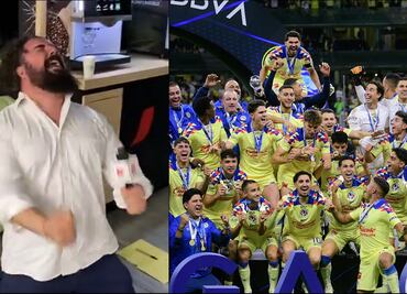 "¡América sigue siendo el padre del futbol mexicano!", así fue la reacción de Álvaro Morales por el Bicampeonato